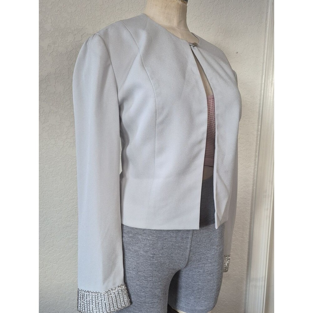 Daymor Couture, Beaded Sleeve Cuff, Shrug Sz 12